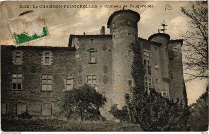 CPA Le CHAMBON-FEUGEROLLES - Chateau de FEUGEROLLES (359911)