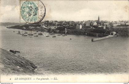 CPA Le Conquet Vue generale