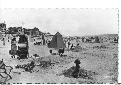 CPA LE CROTOY -la plage -circulée 1951