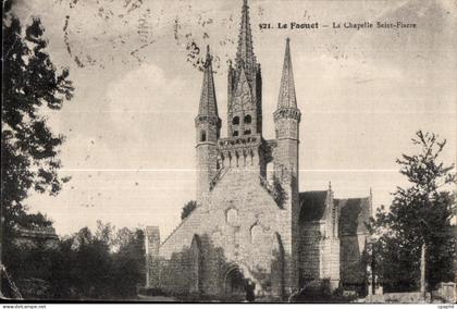 CPA Le Faouet La chapelle Saint Fiacre