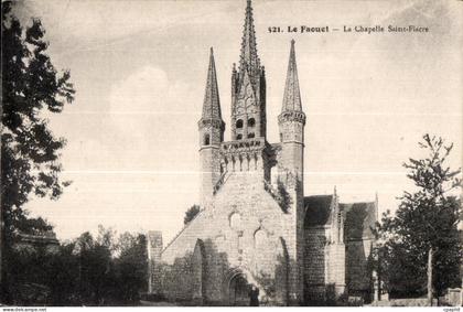 CPA Le Faouet La chapelle Saint Fiacre
