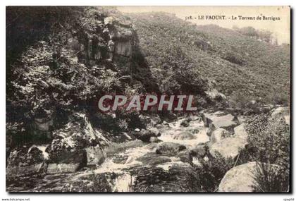 CPA Le Faouet Le Torrent de Barrigan