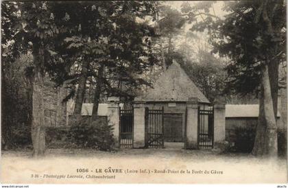 CPA LE GAVRE Rond Point de la Foret du Gavre (150604)