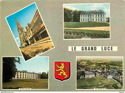 72 - Le Grand Luce - Multivues - Blason - CPM - Voir Scans Recto-Verso