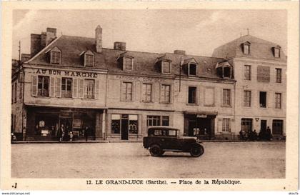 CPA Le Grand Luce Place de la Republique (1429735)