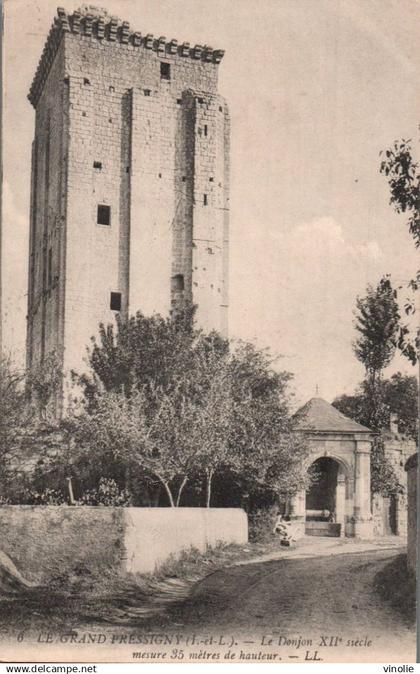 PIE-T. DH-25-2462 : LE GRAND-PRESSIGNY. LE CHATEAU. EDITION LL