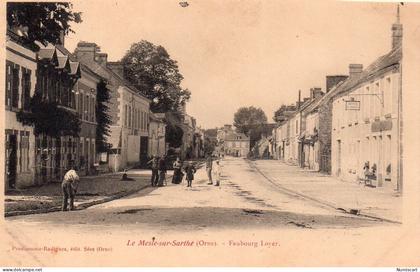 Le Mêle-sur-Sarthe animée Faubourg Loyer
