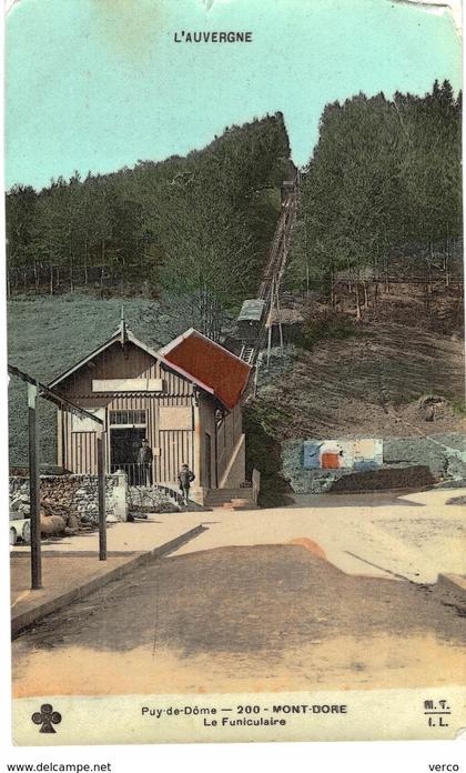 Carte postale ancienne de LE MONT DORE -