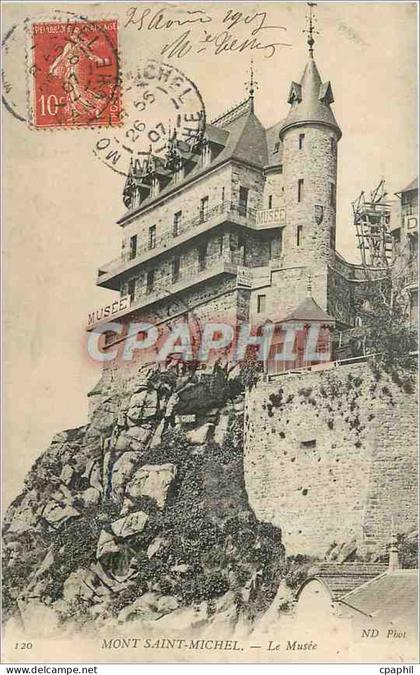 CPA Mont Saint Michel Le Musee