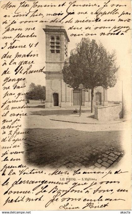 CPA Le PECQ - L'Église (352865)