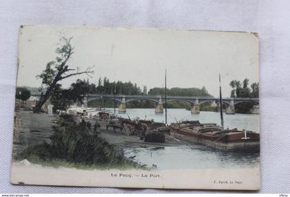 Le Pecq, le port, Yvelines 78