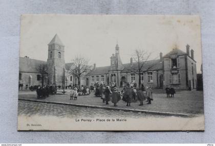 Le Perray, place de la mairie, Yvelines 78