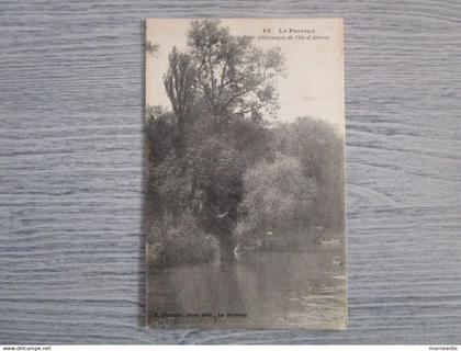 Cpa le Perreux sur marne(94) coin pittoresque de l'ile d'amour