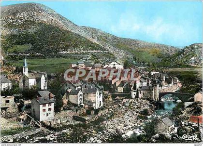 CPM Le Pont de Montvert Lozere Vue generale et les 2 Ponts