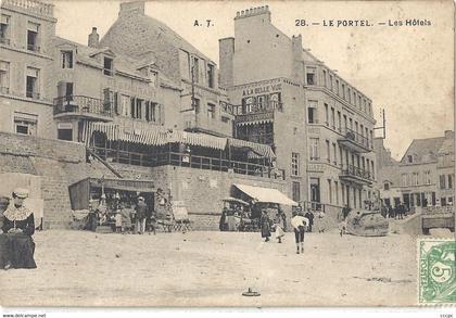 CPA Le Portel les Hôtels