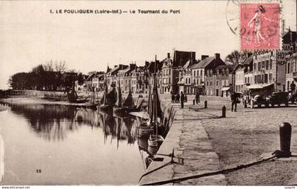 CPA Le Pouliguen Le tournant du port