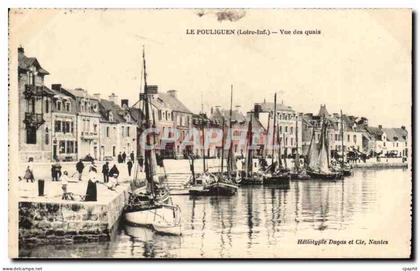Le Pouliguen CPA Vue des quais