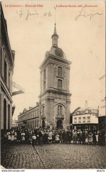 CPA Le QUESNOY - Hotel de Ville (135981)