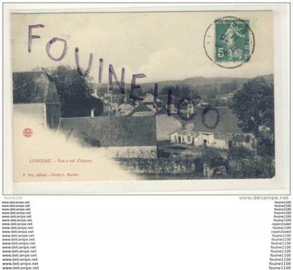 carte de LONGEAU   ( recto verso )