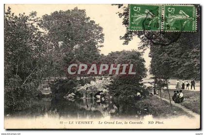 CPA Le Vesinet Le Grand Lac la Cascade