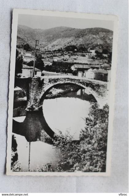 Cpsm, Le Vigan, le pont vieux, Gard 30