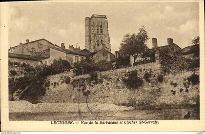 CPA Lectoure Vue de la Barbacane et Clocher St Gervais