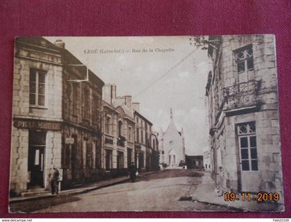 CPSM - Legé - Rue de la Chapelle