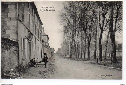 Lencloitre : Route de Cernay