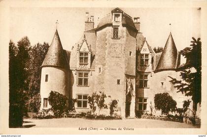 CPA Lere Cher Chateau de Villatte