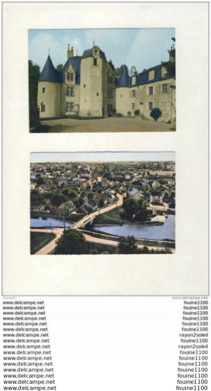 lot de 6 cartes de léré ( 5 en très bon état et une avec pliure sur 2 coins ) ( recto verso )( format 15 x 10 cm )
