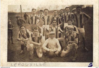 PHOTO Ancienne de LEROUVILLE - 8,5 x 6 cm