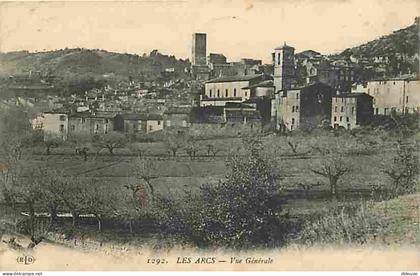83 - Les Arcs - Vue Générale - Correspondance - Oblitération ronde de 1915 - CPA - Voir Scans Recto-Verso