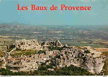 13 - Les Baux de Provence - Vue Générale aérienne - CPM - Voir Scans Recto-Verso
