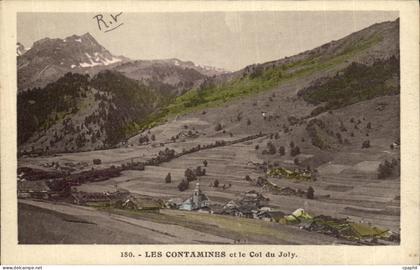 CPA Les Contamines et le Col du Joly