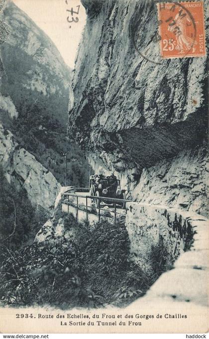 LES ECHELLES - ROUTE DES ECHELLES
