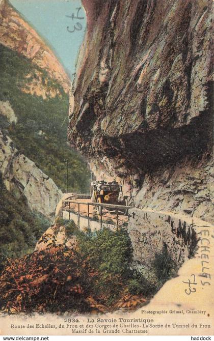 LES ECHELLES - ROUTE DES ECHELLES
