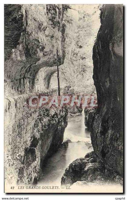 CPA Les Grands Goulets