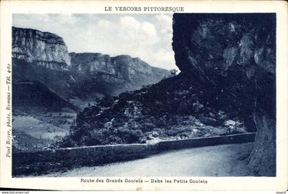 CPA Route des Grands Goulets Dans les Petits Goulets