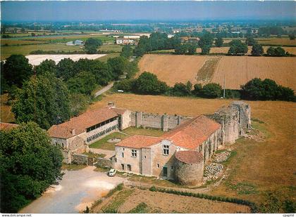 CPM Abbaye Notre Dame de la Grainetiere Les Herbiers (Vendee) Vue generale aerienne