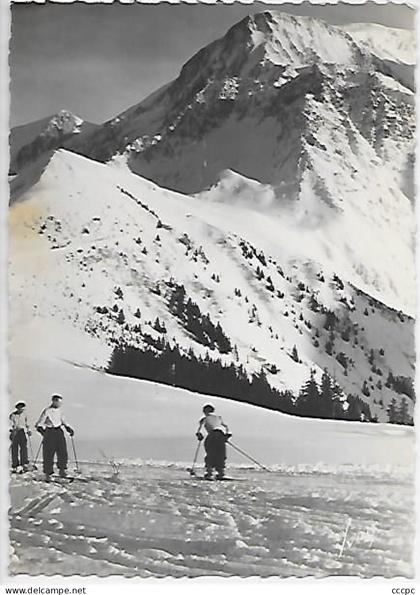CPSM Les Houches Plateau de Bellevue Mont Lachat et Tête Rousse