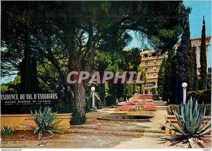 CPM Les Issambres Var Maison familiale du Val d'Esquieres Les jardins et la Residence