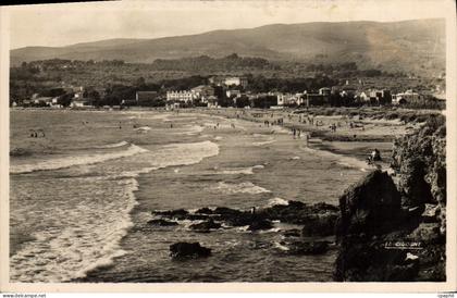 CPA Les Lecques sur mer Effets de vagues sur la plage