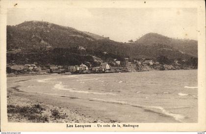 CPA Les Lecques un Coin De La Madrague