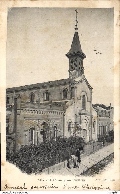 CPA Les Lilas L'Eglise