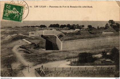 CPA Les Lilas Panorama du Fort de Romainville FRANCE (1377813)