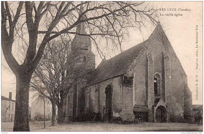 Les Lucs sur Boulogne : la vieille église