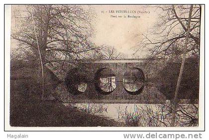 Les Petits Lucs : pont sur la Boulogne