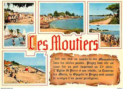 Carte Postale - 44 - Les Moutiers en Retz - Les plages - Multivues - CPM - Voir Scans Recto-Verso - Poscard - Carta Post