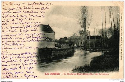 CPA Les RICEYS Le Moulin de Ricey-Haute-Rive (722897)