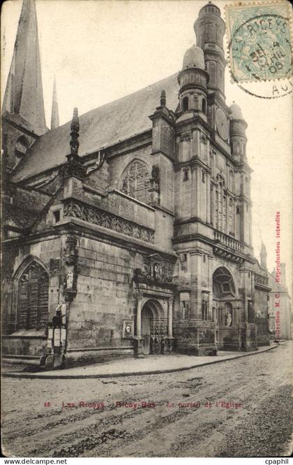 CPA Les Riceys Le portail de l'eglise